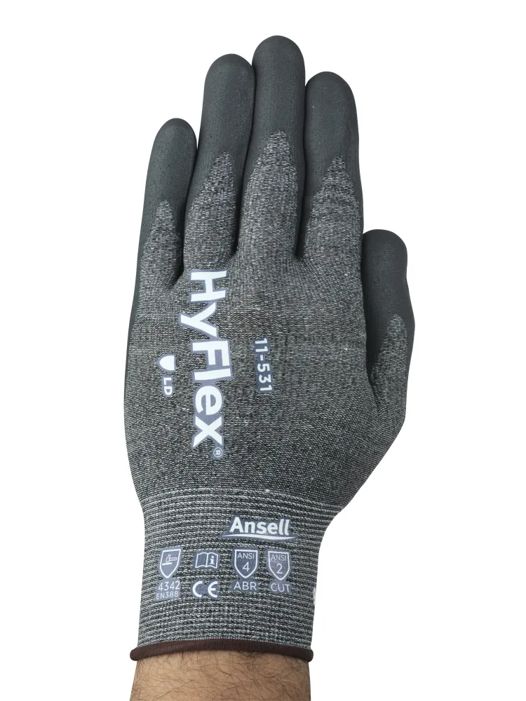 Ansell 11-531 Handske Skärskydd, Intercept/Nitril 7