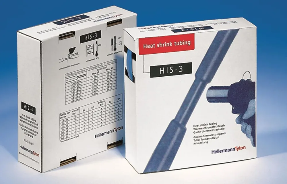 Hellermann Tyton HIS-3 Krympslang 18/6 mm, 4 m Transparent