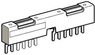 Schneider Electric GV2G354 Överkopplingsskena 3-pol, 54 mm