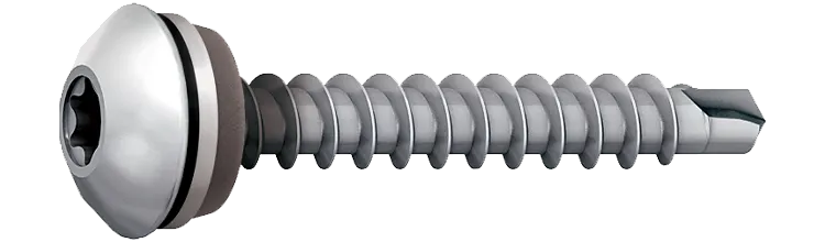 Ejot Super-Saphir Byggskruv 4.9x35 mm, 250-pack Oxidröd