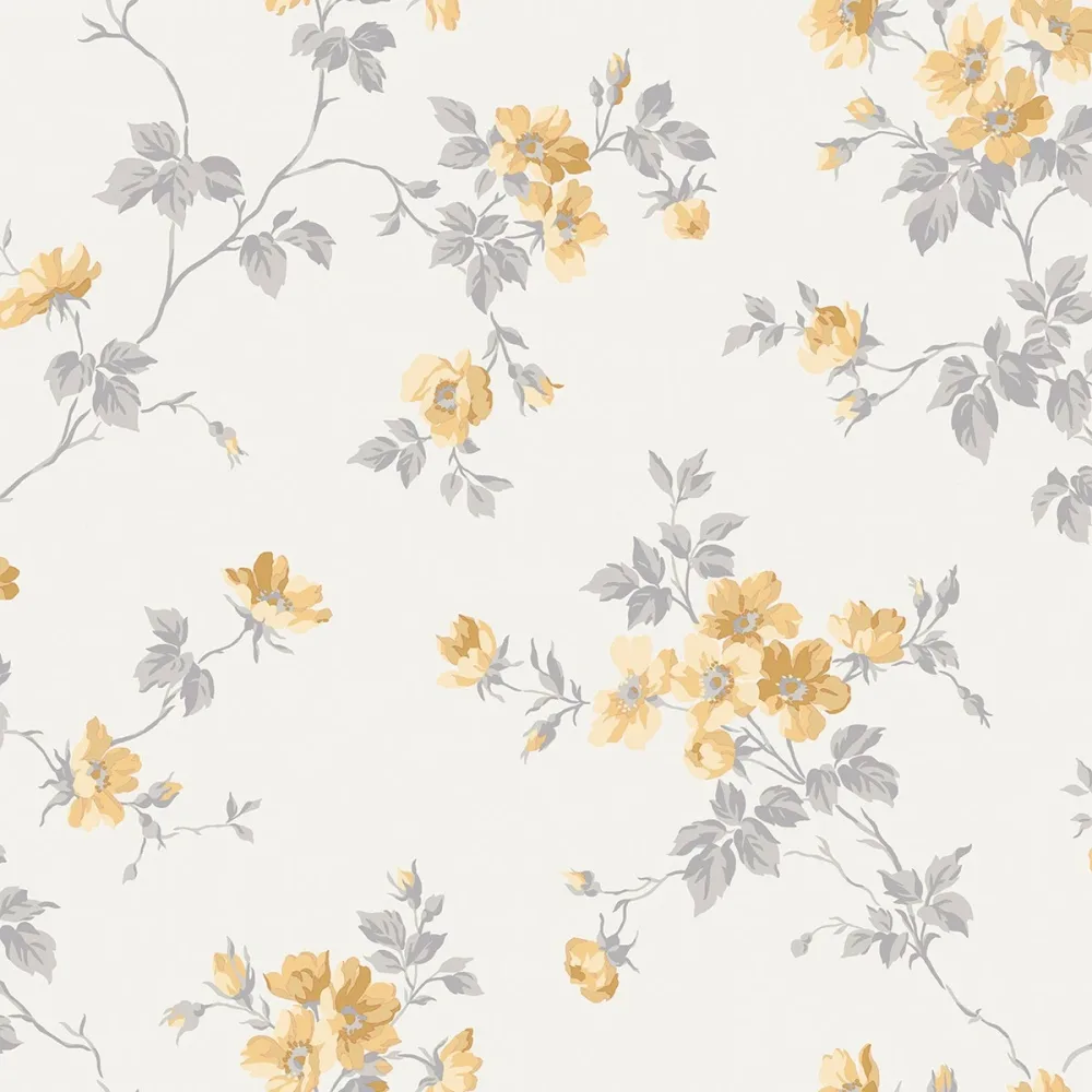 Hav & Land Kristina 387-05 Gul Tapet | Stuvbutiken