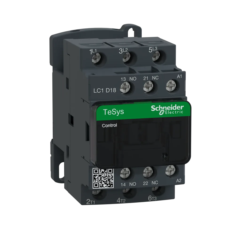 Schneider Electric LC1D18V7 Kontaktor 3-polig, 1 sl+1 br