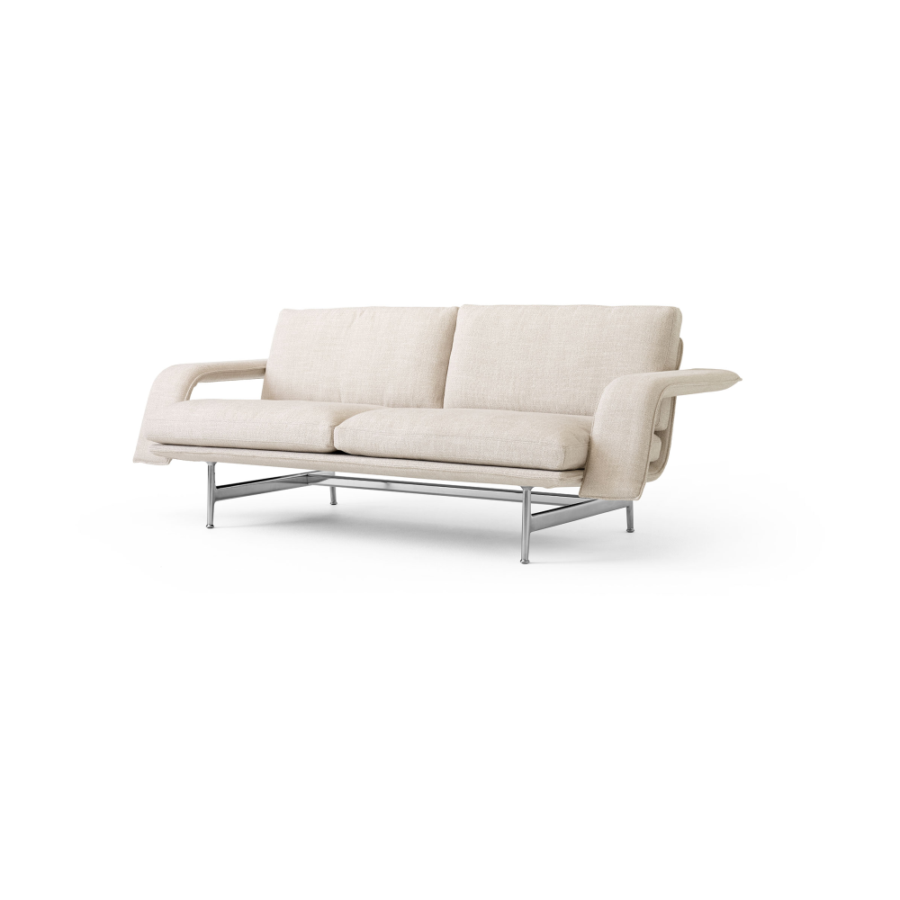 Meantime AV30 2-sits soffa, Pol. aluminium-Ecriture 0210