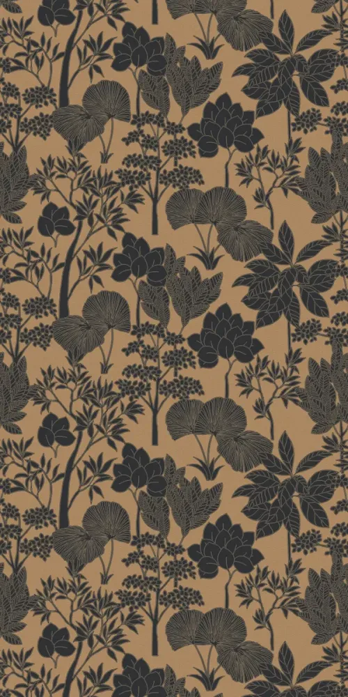 Casamance Inara Noir/Doré