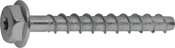 Sormat S-CSA+ HEX ML Betongskruv 6x50/10/15, SW13, 10 st 6×50 mm – fixtur 10–15 mm