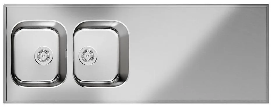 Purus Basic H PBH-1600 Diskbänk 1600x600x30 mm, vändbar, rostfri