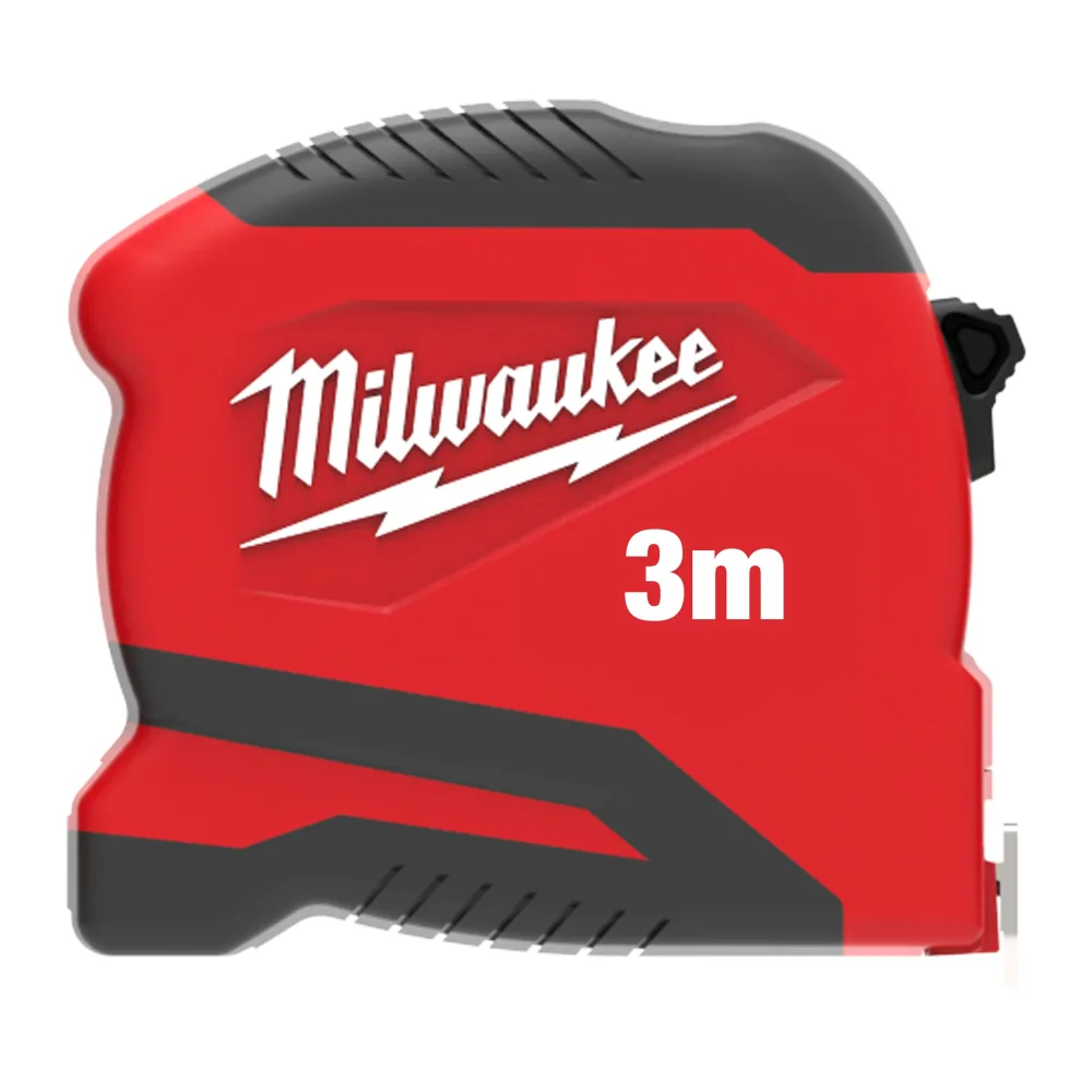 Milwaukee Compact Slim Måttband Extra tunn och lätt 3 m - 19 mm