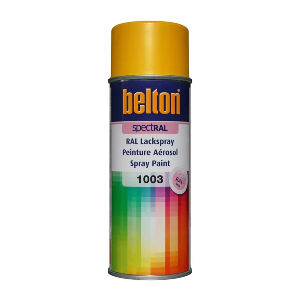 Sprayfärg Signalgul, Ral 1003, 400ml | Stuvbutiken