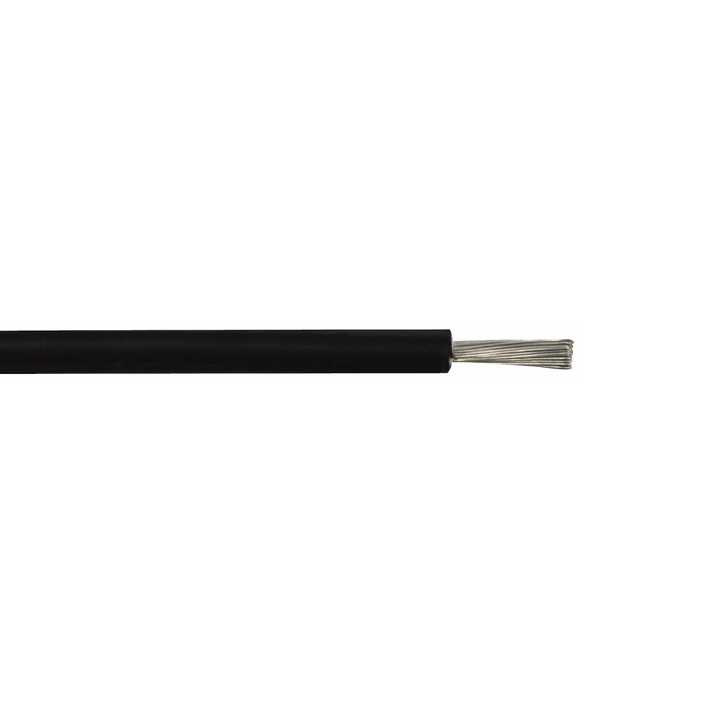 Solcellskabel DC (H1Z2Z2-K), 1x6mm², 500m, Svart, Malmbergs 0522565