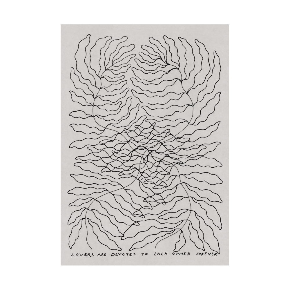 Lovers poster, 70x100 cm