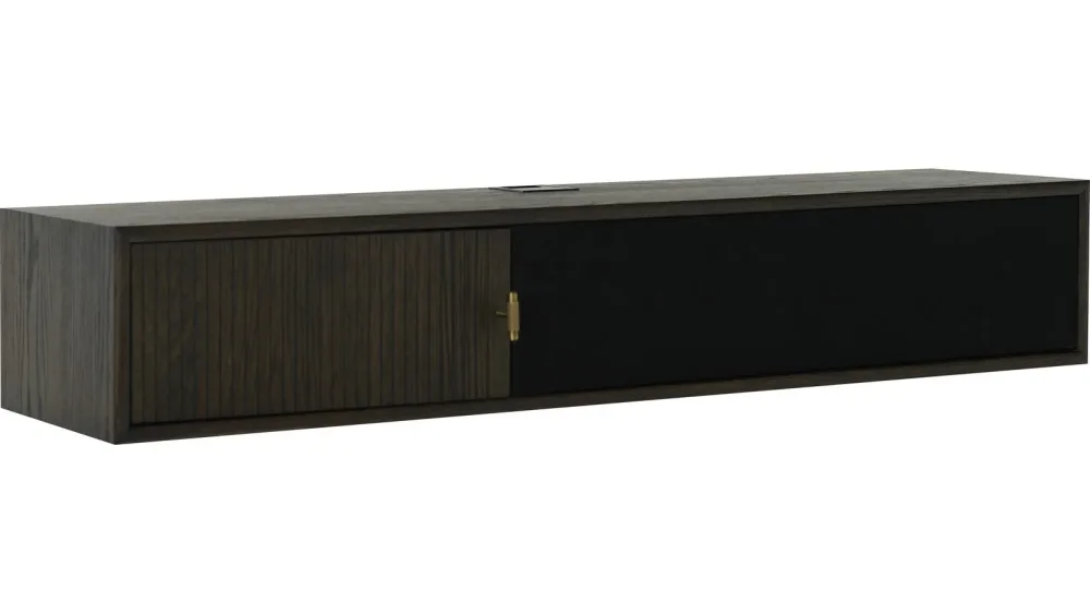 Råvika Vägghängd Tv-Bänk 133 cm