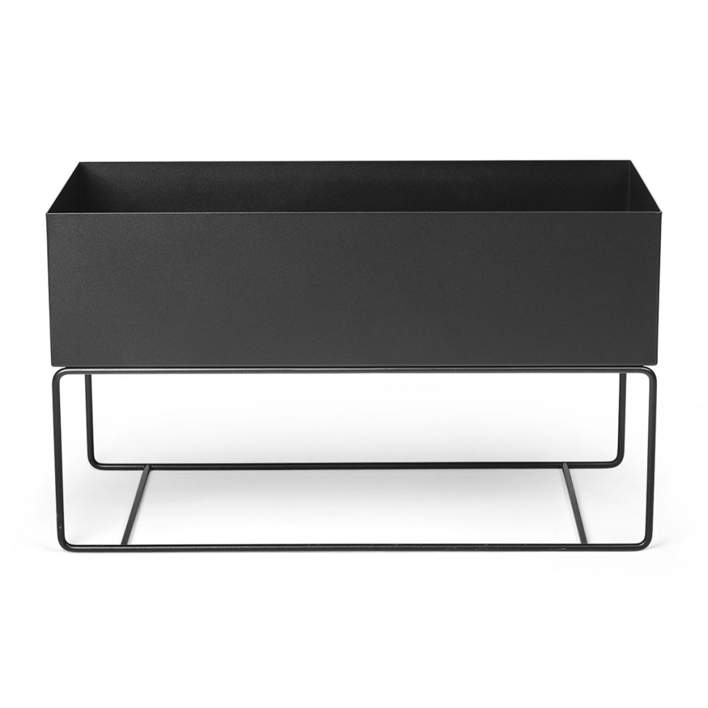 Ferm Living plant box large, Black
