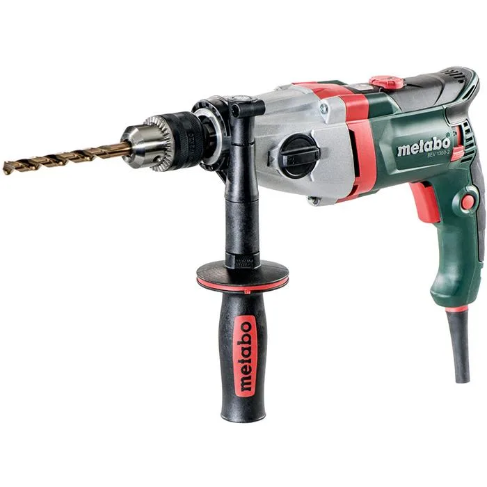 Metabo BEV 1300-2 Borrmaskin med kuggkranschuck, 1300 W