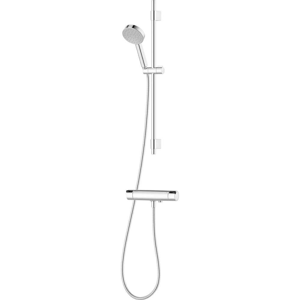 Mora MMIX II 334020 Duschset med blandare, 40 c/c, krom Inlopp ner