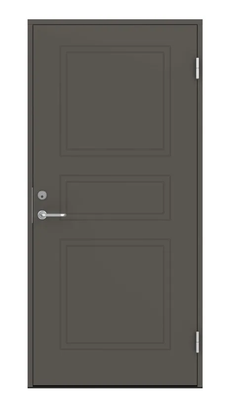 Swedoor C8000 Ytterdörr ljusgrå (S 3502-Y) 888x2080 mm