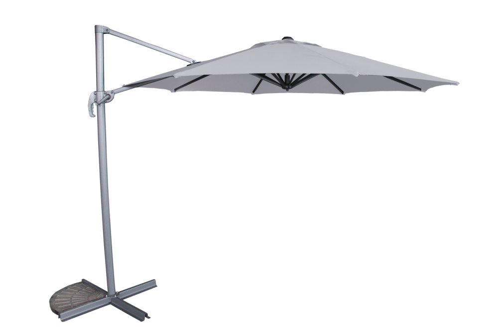 PARASOLL CELLO CAPRI GRÅ 300CM