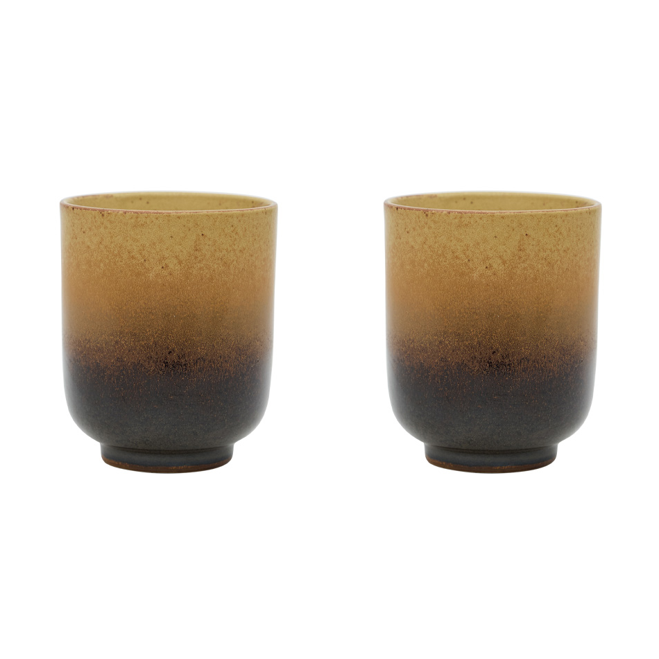 Nori kopp 2-pack, Amber