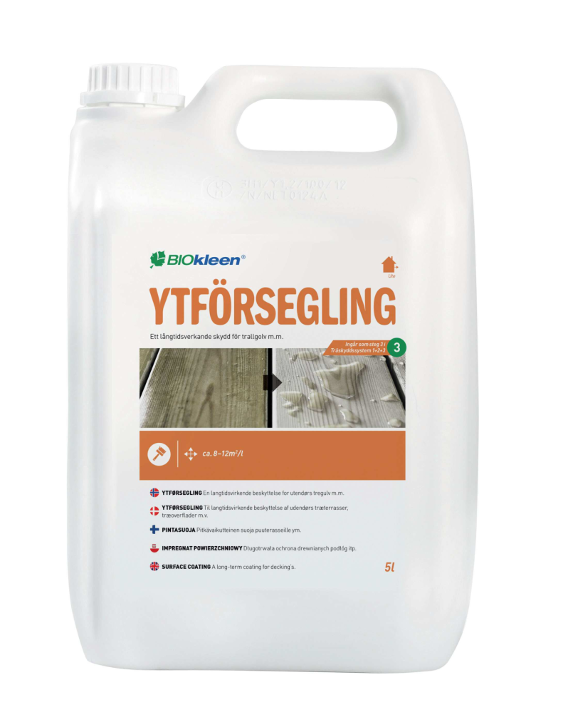 YTFÖRSEGLING BIOKLEEN 5L