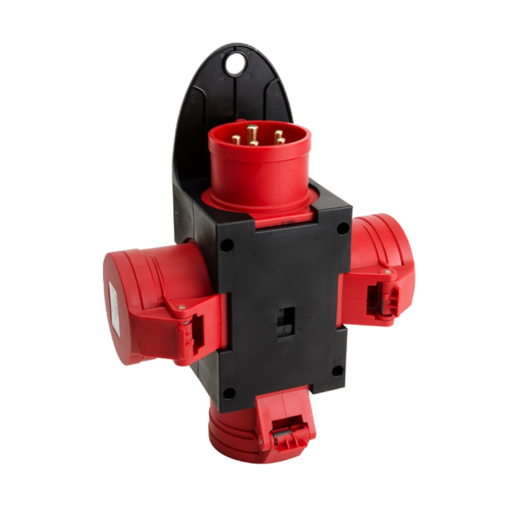 Grenuttag CEE 3-Fas 16A 230/400V IP44 Garo