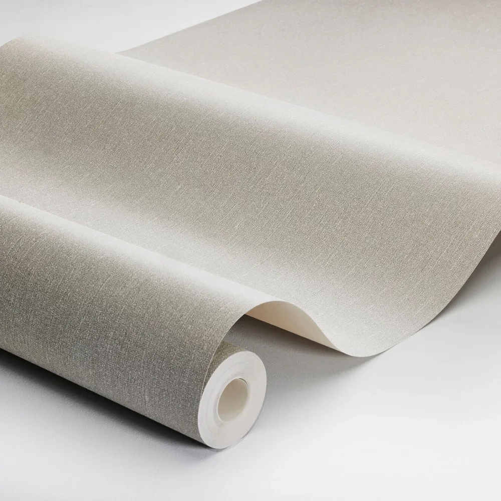 Tapet Linen Muscot Linen 4313 Grå Enfärgad - Bild 3