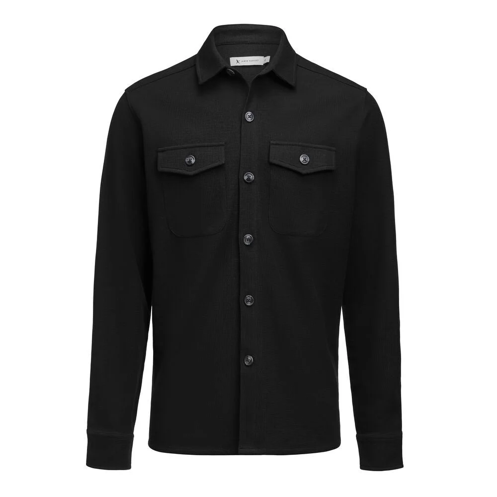 James Harvest Hicksville 2113044 Skjorta svart 4XL