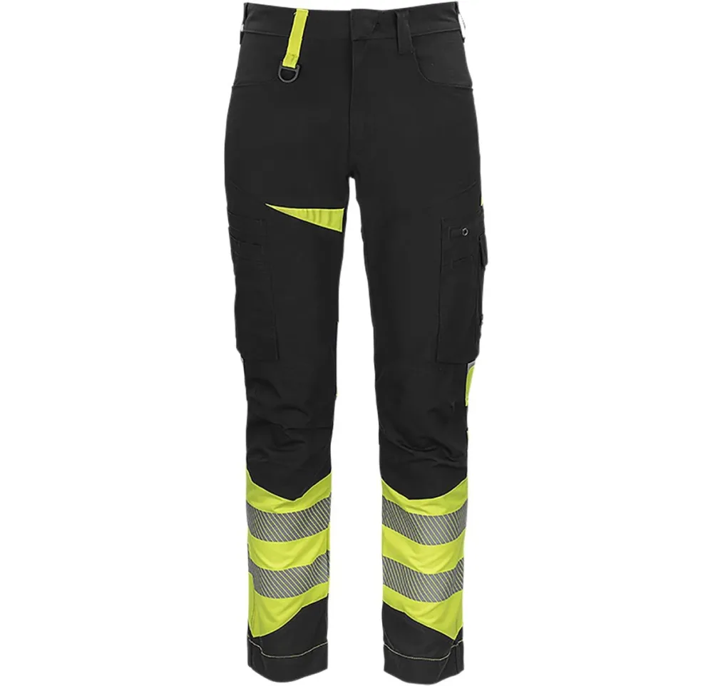 Texstar FP47120991610 Arbetsbyxa Hi-Vis gul/svart Hi-Vis gul/svart - Bild 2