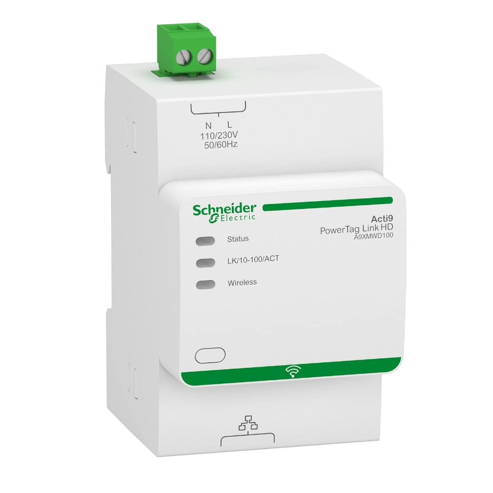 Koncentrator PowerTag Link Ansluta 100 Energisensorer Schneider Electric