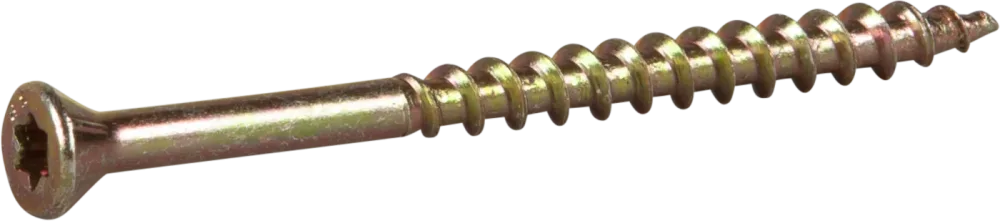 ESSVE 552476 Spånskiveskruv Ø4,8 mm, TX20, gulkrom 75 mm, 250-pack