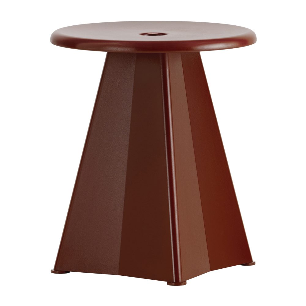 Tabouret Métallique pall, Japanese red (röd)