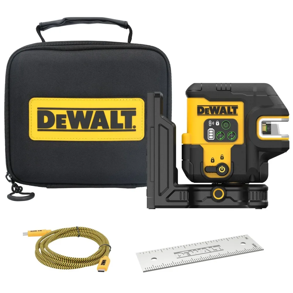 Dewalt DCLE14251GB-XJ Korslaser med grön laser