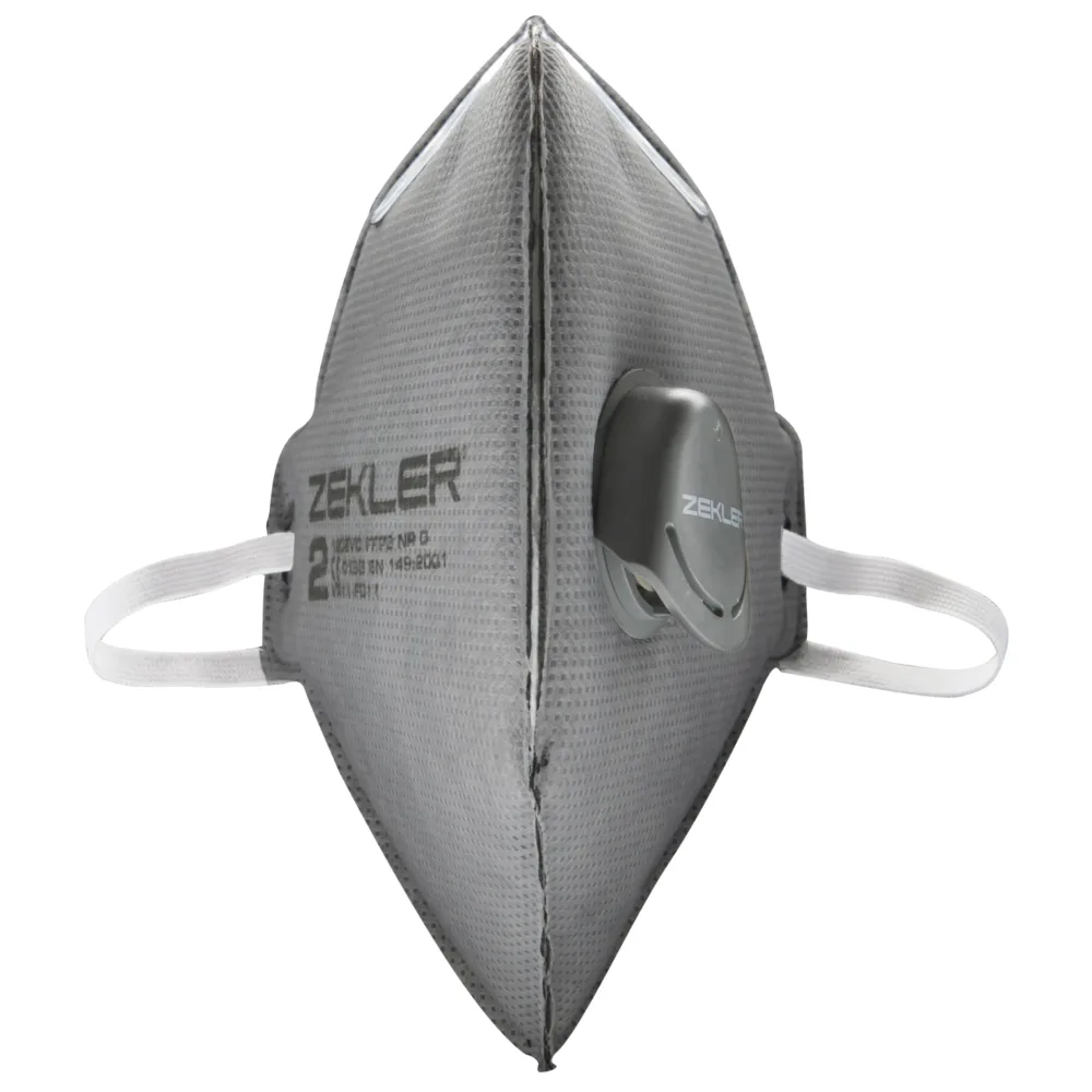 Zekler 1202VC Halvmask filtrerande 15-pack