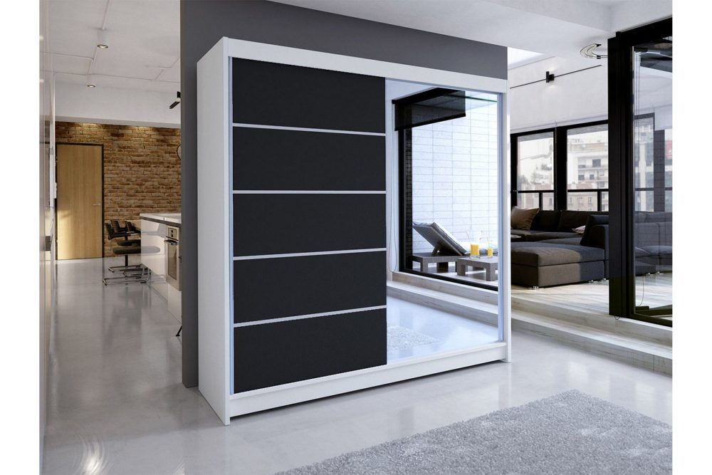 Talin Garderob 58x180 cm LED-belysning
