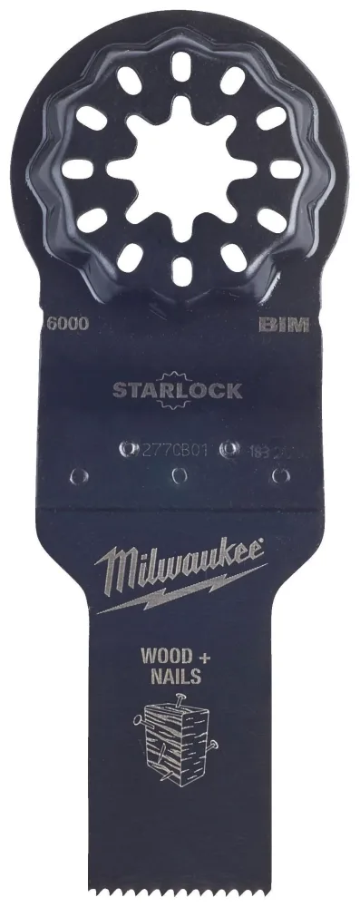 Milwaukee 48906527 Instickssågblad 65 x 42 mm, Starlock, 50-pack