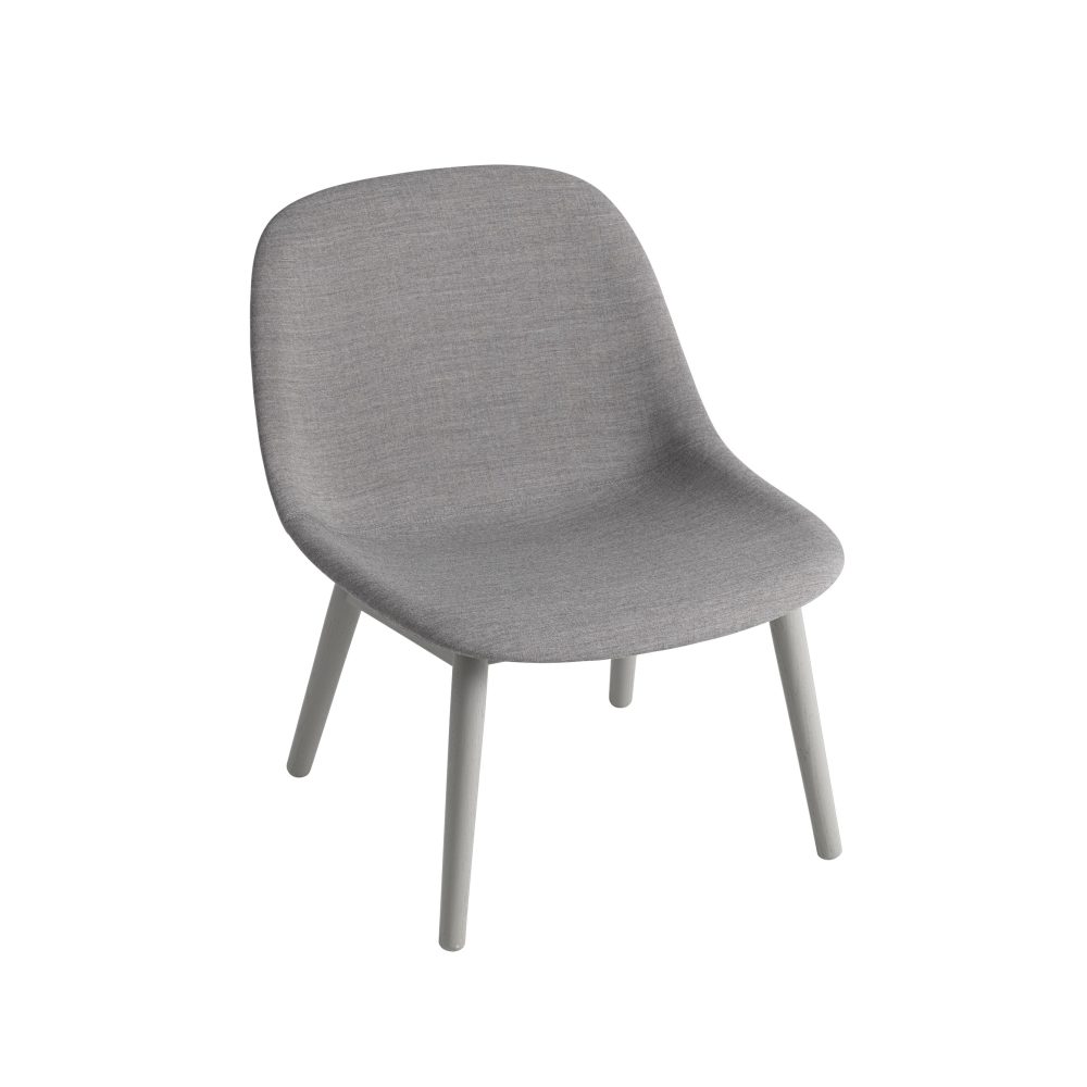 Fiber Lounge stol med ekben, Remix 133