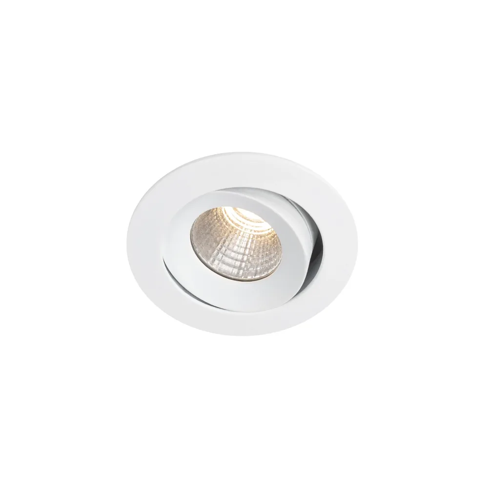 Hide-a-Lite Optic XS Downlight vit, tilt 2700K
