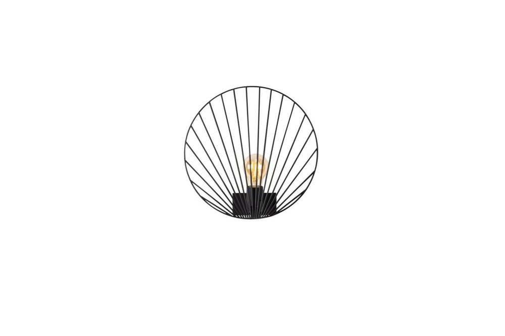 Vägglampa Braneth Svart