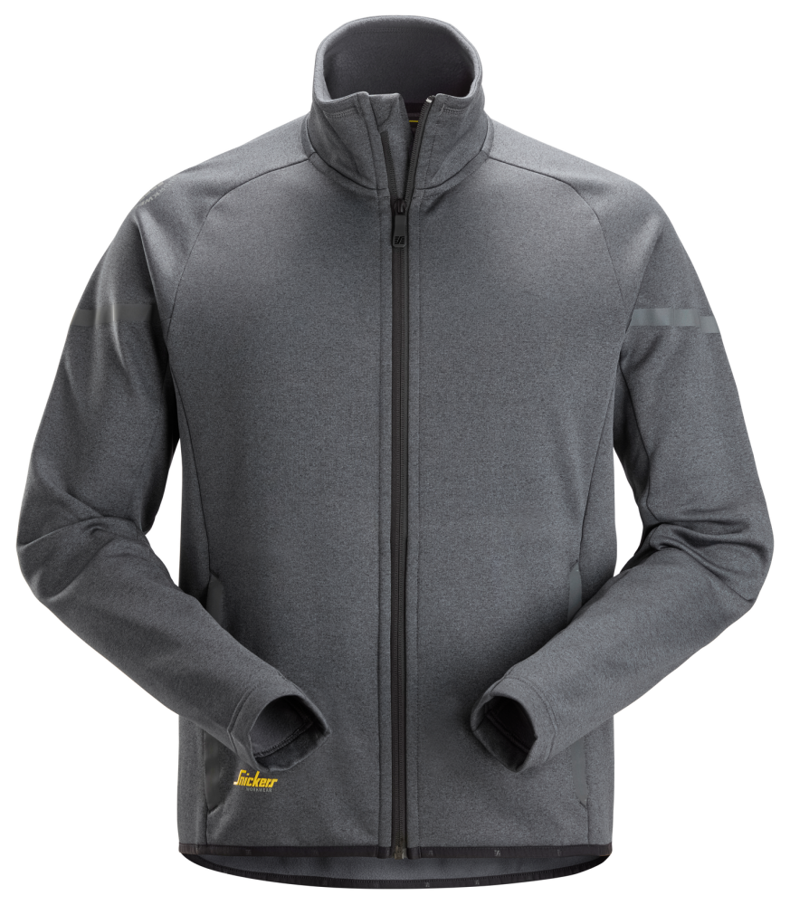 FLEECEJACKA SNICKERS WORKWEAR 37.5 STÅLGRÅ/SVART, STL S