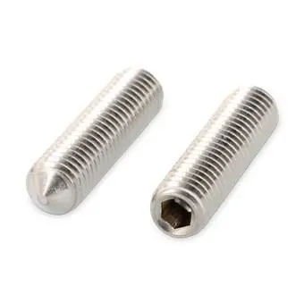 Schäfer & Peters 4027425 10 Stoppskruv MS6SS A4, ISO 4027 (DIN 914) M2.5 x 10 mm, 500-pack