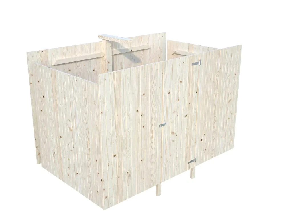Palmako 102783 Förråd inv. 6,2 m², till Karl 101027, impr. natur