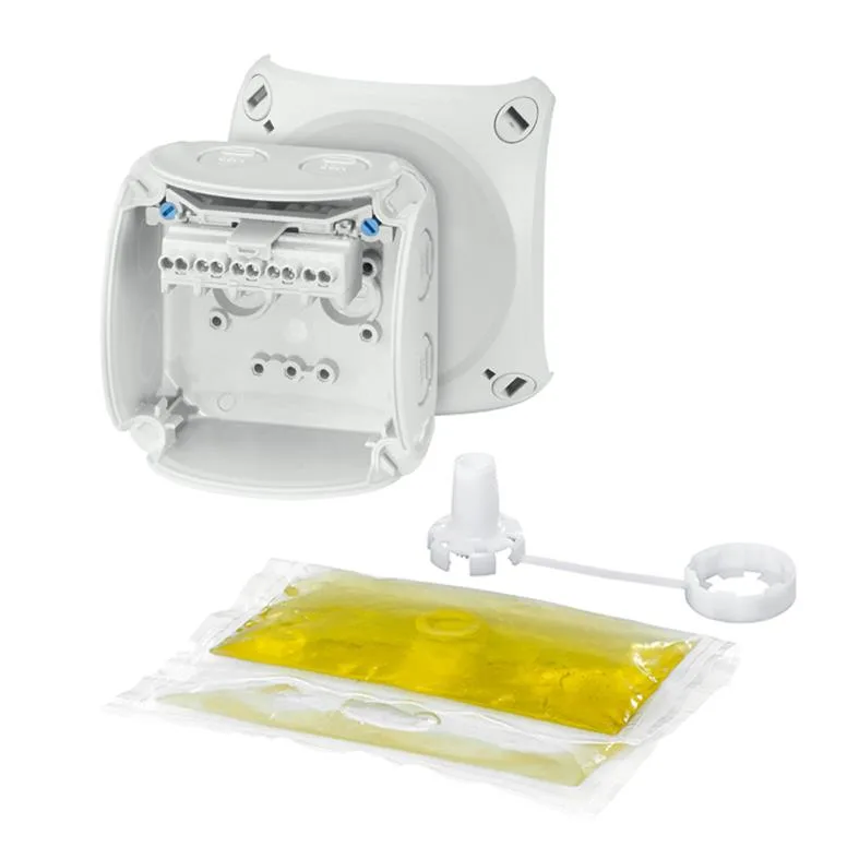 Hellermann Tyton WP 0604 G Kopplingsdosa polykarbonat med tvåkomponentsgel 130 mm, 6 mm²