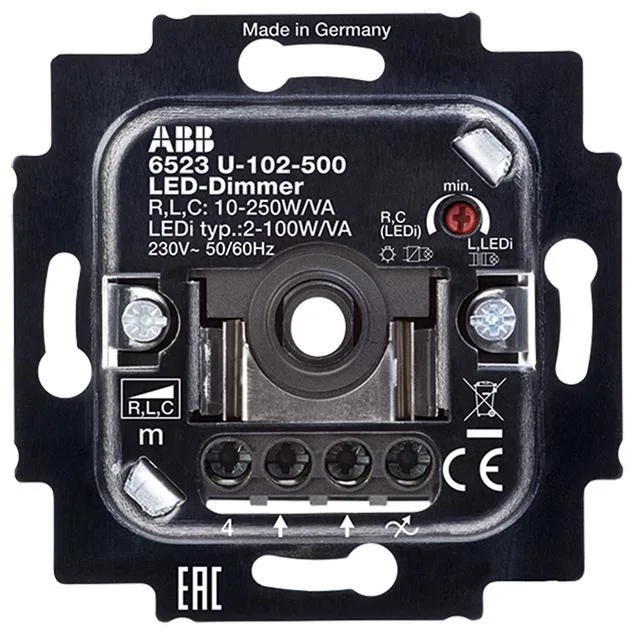 ABB 6512-0-0335 Dimmer 2-100VA, insats