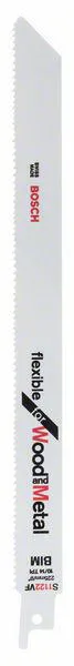Tigersågblad Bosch Power Tools S 1122 VF Flexible for Wood and Metal 5-pack