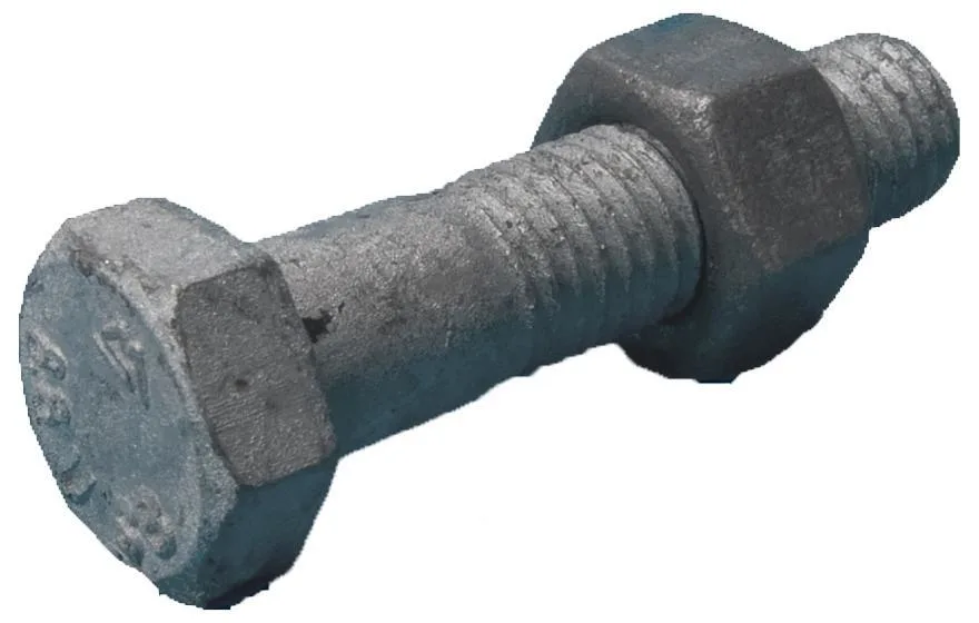 Z 1129120360 Stålbyggnadsskruv M20 delgängad, 8.8, FZV ISO 4014/4032 20 x 360 mm, 5-pack