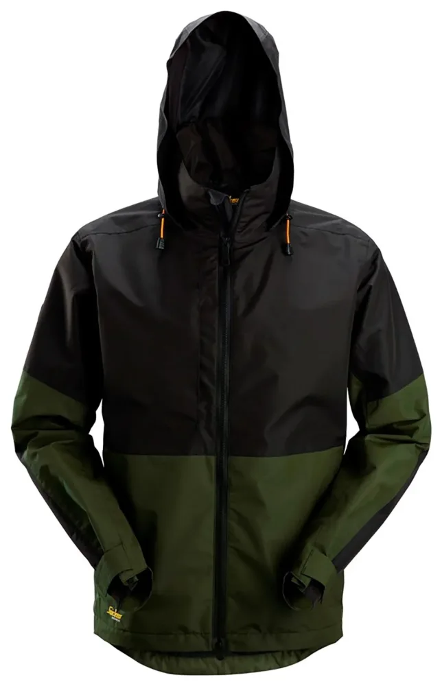 Snickers Workwear 1304-0404 AllroundWork Skaljacka vattentät, svart Svart - Bild 2