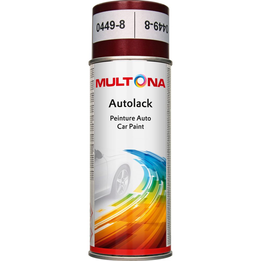 Kjøp Multona Bilfarge vinrød 0449-8, 400 ml