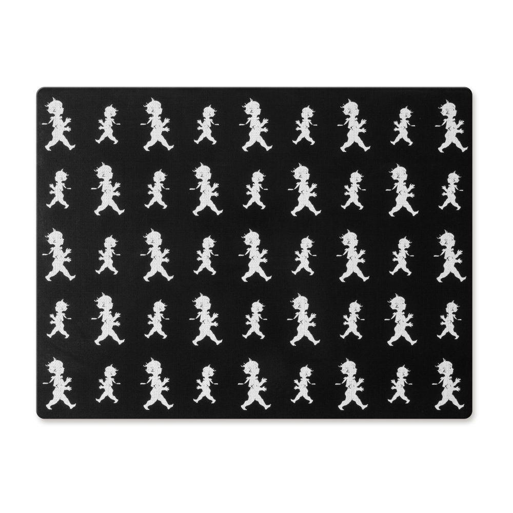 Solstickan bordstablett 30x40 cm 2-pack, Svart