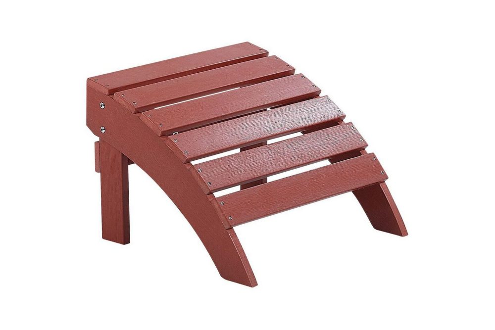 Fotstöd Adirondack Röd