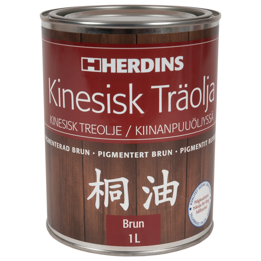 TRÄOLJA KINESISK BRUN 1L