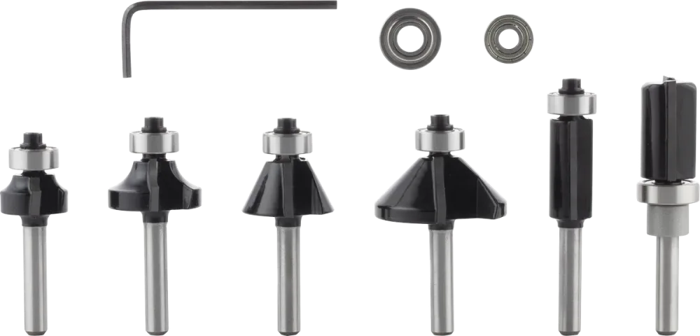Bosch 2607017468 Frässtålset 6 mm, 6 styck