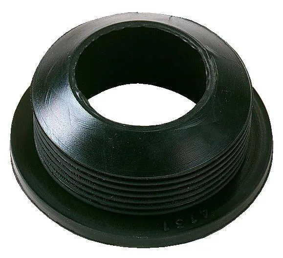 Purus 3106952 Gumminippel för plaströr, svart 43/32 mm